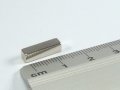 Неодимовый магнит средний квадрат 15х4х4 мм - Ni